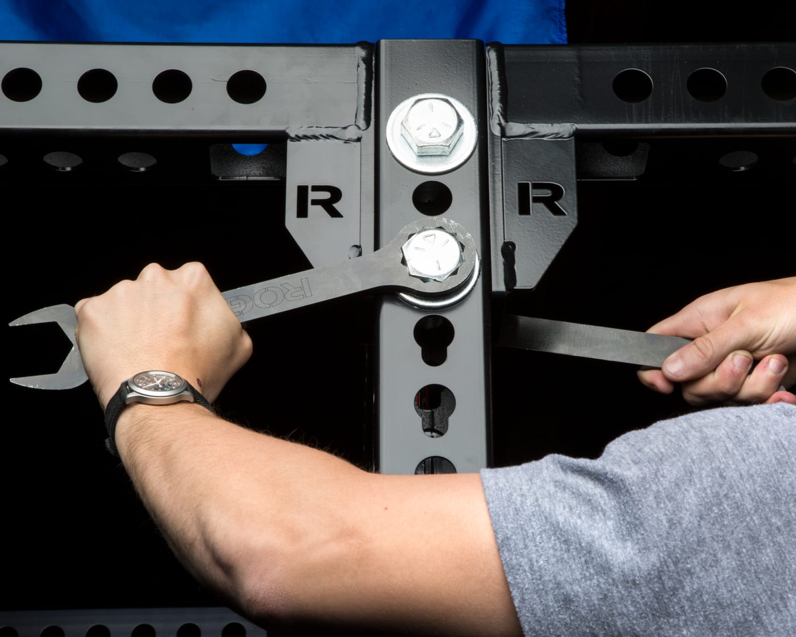 Rogue fitness shop bolt size